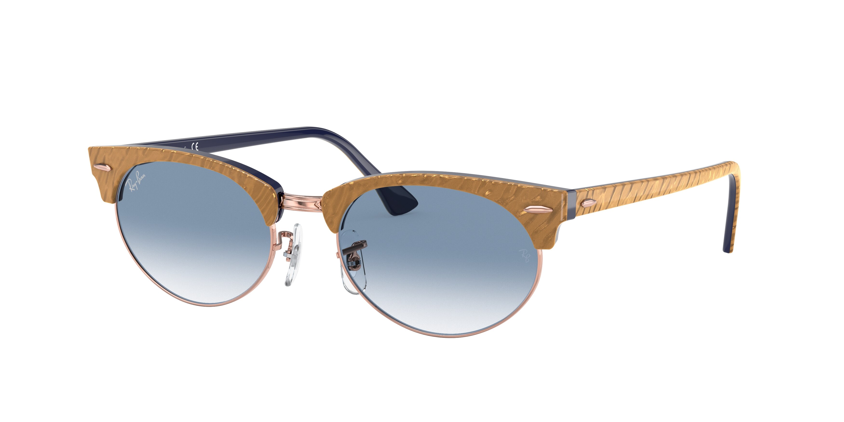 Ray Ban RB3946 13063F Clubmaster Oval 